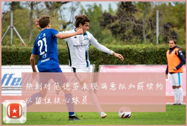 热刺对范德芬表现满意拟加薪续约以留住核心球员